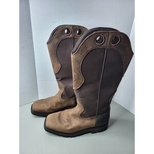 LACROSSE SNAKE COUNTRY 17" BROWN DRY-CORE HUNT BOOTS 521172 Sz 10.5